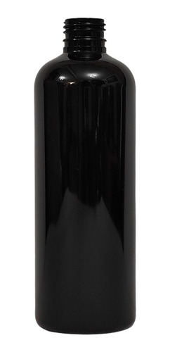 Botella Pet Negra 500 Ml Sin Tapa, 10 Piezas