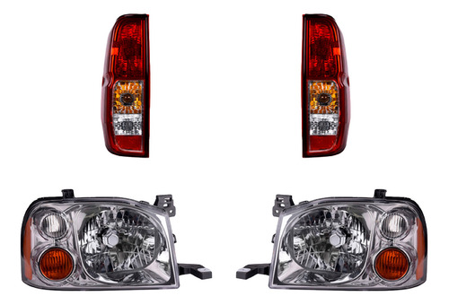 Faros Con Calaveras Depo Frontier 2006 A 2008