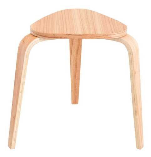 Banquito Madera Paraiso Diseño Multiuso I Mite Acabado De La Estructura Laqueado
