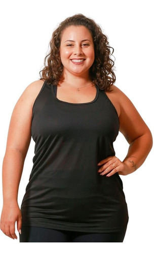 Blusa Dry-fit Plus Size Feminina Para Esportes Treino Mulher