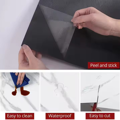 Piso Baldosa Pvc Autoadhesivo Negro Mirage Pack X 48