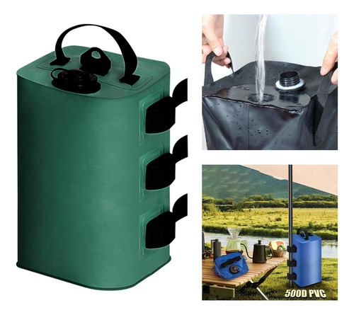 Bolsa De Pesas Con Dosel Pesas De Pesas De Agua Verde 20 L