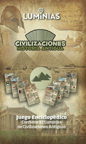Luminias Naipe Civilizaciones Antiguas - Juego Enciclopédico
