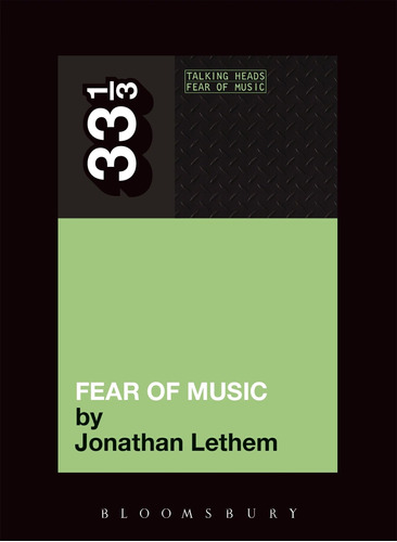 Libro:  Talking Headsø Fear Of Music (33