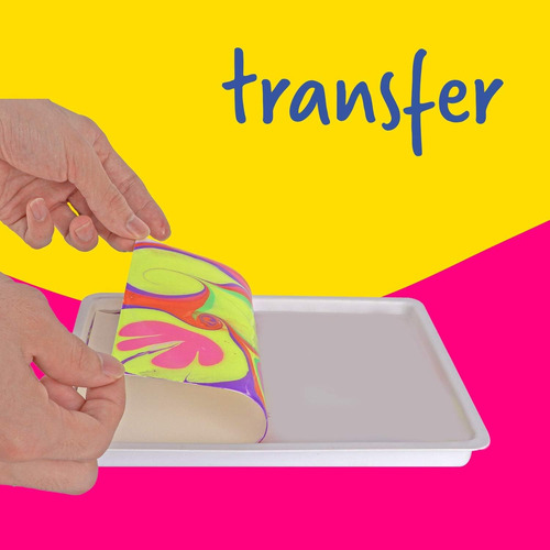 Kit De Pintura Para Niños De 6-1 Con Juego De Marbling