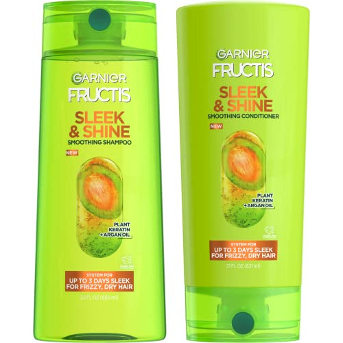 Garnier Fructis Sleek Amp; Shine Shampoo (22 Fl Oz) + 4hpl2