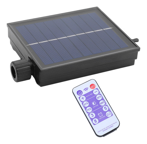 Control De Luz Solar De Cadena Automático, Impermeable Y Aju