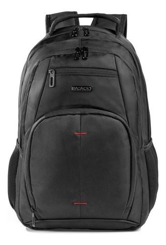Mochila Masculina Grande Executiva Notebook Street Preta Cor Preto