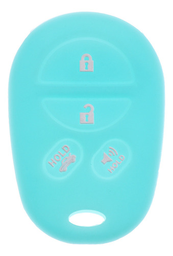 Gmm Capa De Silicone Com 4 Botões Para Controle Remoto,
