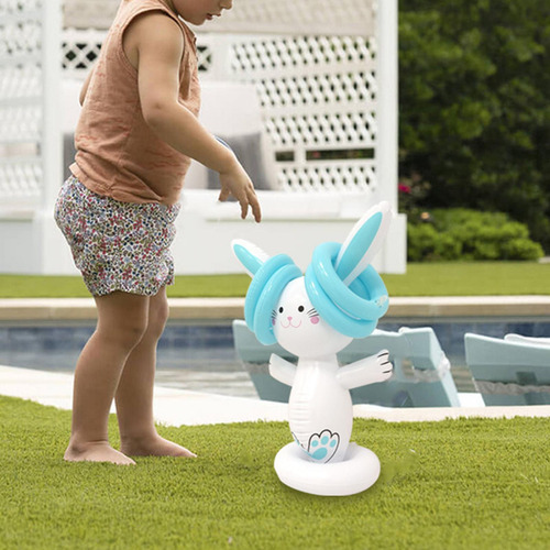 Juguete De Anillos De Lanzamiento Inflable, Juego De