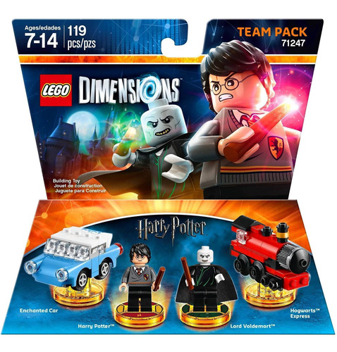 Dimensiones De Lego Harry Potter Equipo Pack (universal)