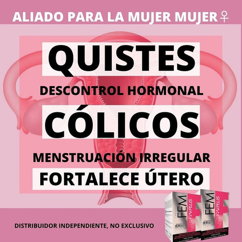Fem Plus Caja C/30 Sachets Equilibrio Hormonal Mujer Durazno