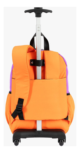 Mochila Carrinho Paul Frank Authentic Fun