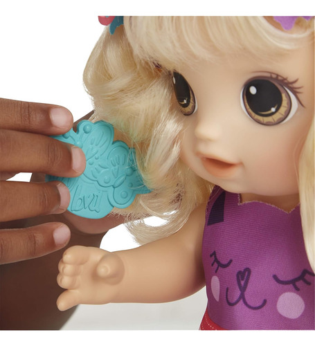 Boneca Baby Alive Penteados Diferente Loira Português Hasbro