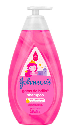 Shampoo Bebé Johnson Fragancia Gotas De Brillo 750ml