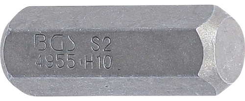 Punta Hexagonal | 30 Mm Corta 3/8 | 10 Mm | Bgs 4955
