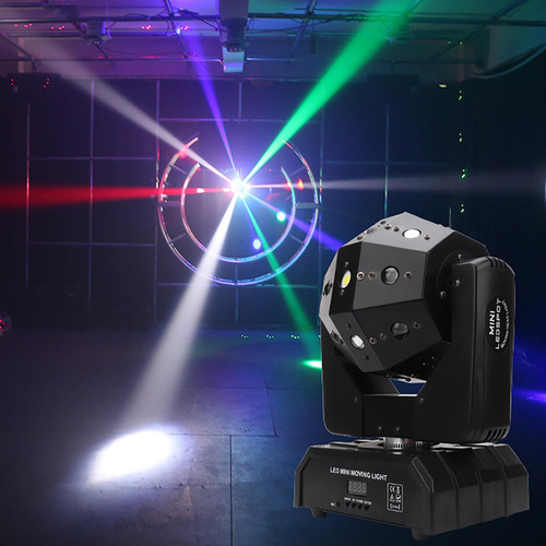 Luces De Escenario Luz De Cabeza Móvil, 16x3w Led Rgbw Luz