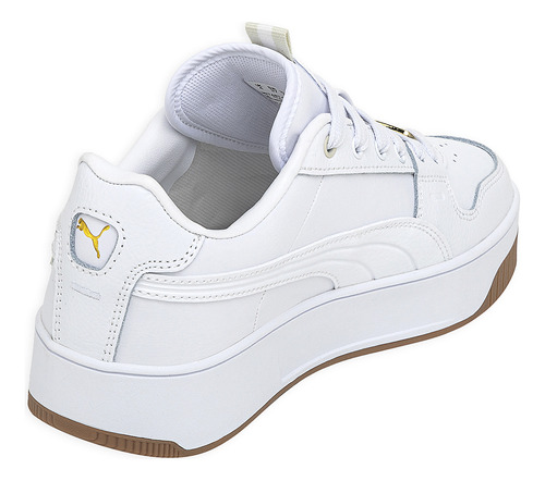 Zapatillas Puma Carina Street Lux Mujer Blanca Solo Deportes