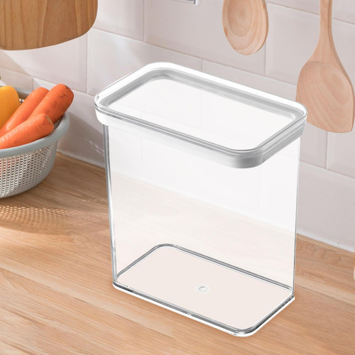 Tanque De Armazenamento De Alimentos Transparente, 2400ml