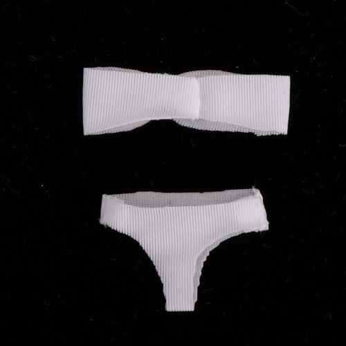 Roupas De Boneca Feminina Em Escala 1/12, Roupas De Branco