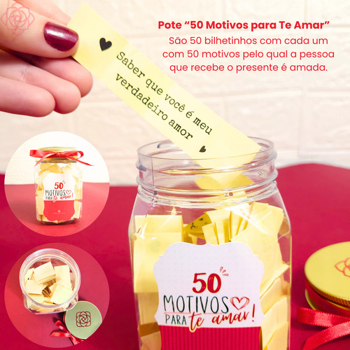 Presente Para Namorada Dia Dos Namorados Romântico Rosa Luz