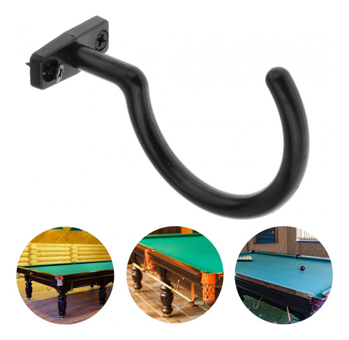 Snooker Billiard Cue Hook Bridge Stick Pool Rack Com Suporte