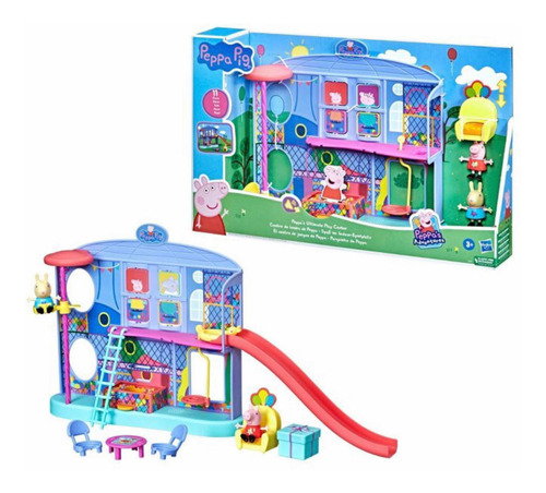 Peppa Pig Centro De Juegos Pepa Adventures Playset 11 Pzas