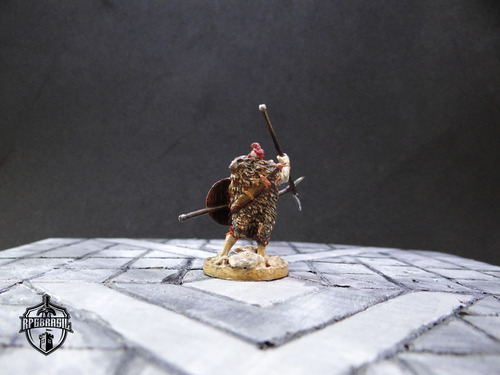 Guerreiro Grego - Miniatura Rpg - D&d - Kings & Heroes