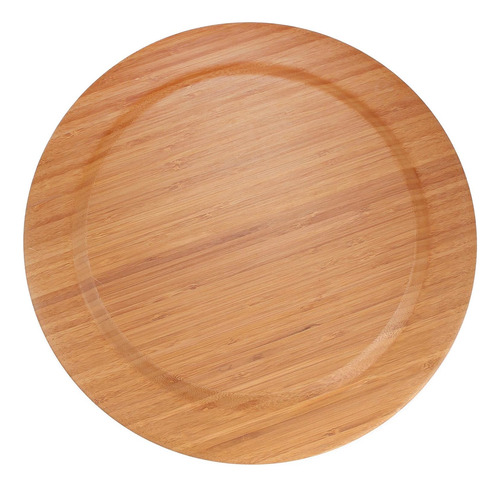 Juego Platos Vajilla Bambú 4 Piezas 33 Cm Trinche Re 2455667