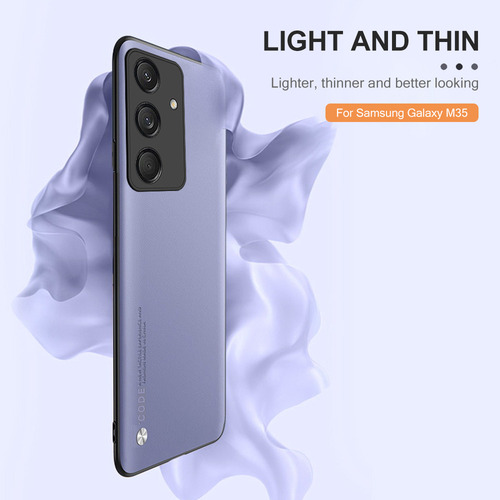 Funda Para Samsung Galaxy M35 5g Cáscara De Piel Simple