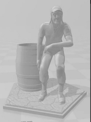 El Chavo Del 8 Realista Con Garrotera - Impresion 3d