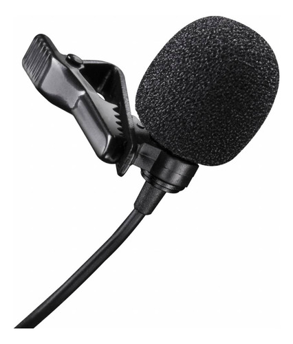 Microfone Corbatero Plug 3.5 para streaming de celular e notebook