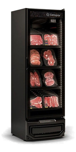 Refrigerador Vertical Conveniência Cerveja/carne Gcbc-45 Lb Cor Preto 110v