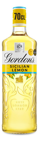 Gin Gordons Sicilian Lemon 700ml. Envio Gratis