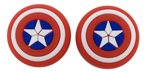 Gomas De Capitan America Para Joystick De Ps3 Ps4 Xbox