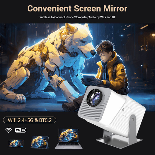 Proyector 180° Proyector Para Computadora 720p Para Entreten