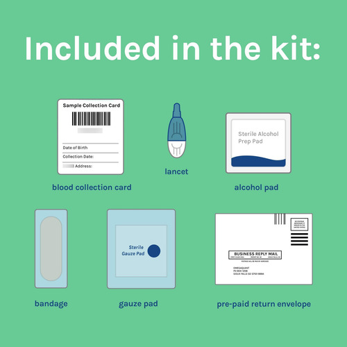Kit Completo Análisis Sangre Perfil Ácidos Grasos Omega-3 Om
