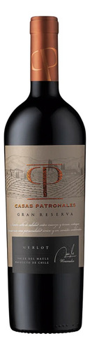 Vino Casas Patronales Gran Reserva Merlot 750cc