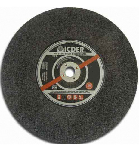 Disco De Corte - 10 X 1/8 X 3/4 - 1 Tela - Icder