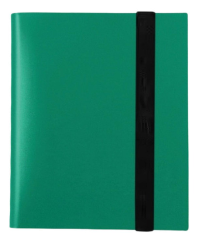 Tarjetas Binder 9 Bolsillos, Álbum De Almacenamiento Verde