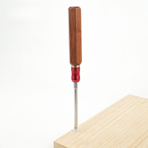 Mango De Madera Y 4 Puntas De Destornillador Accesorio