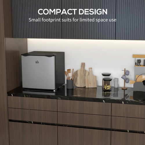Mini Freezer Homcom 32l Compacto Vertical Com Prateleiras Re