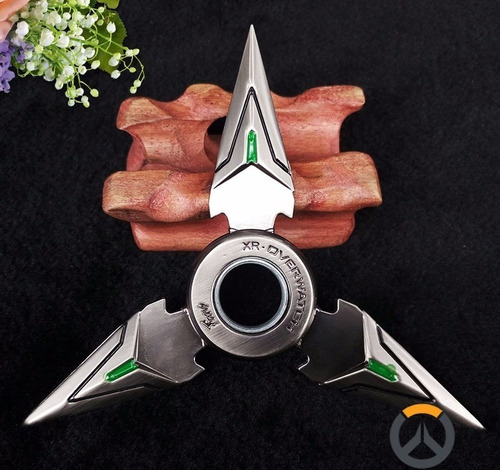 Overwatch Genji Shuriken 10cm Fidget Hand Spinner