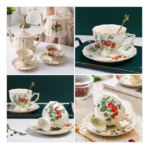 Set De Taza, Taza Y Platillo Para Cafetería