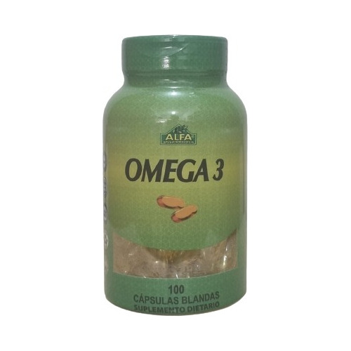 Omega 3 Por 100 Capsulas Blanda - Unidad a $590