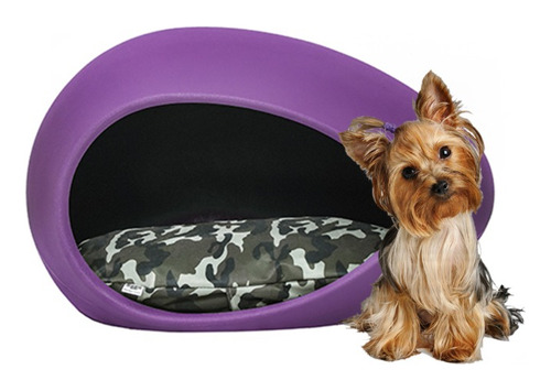 Cama Para Perros Moisés Colchón Almohadón Cucha Eggys Mini