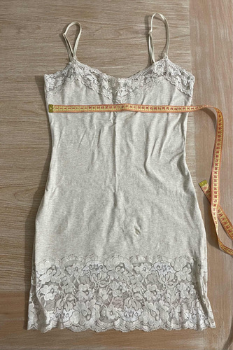 Musculosa Importada Beige Mujer Muy Buen Estado Talle S/m