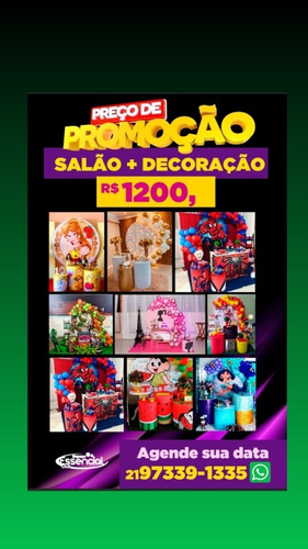 Imagem 1 de 1 de Buffet Completo Festa Infantil