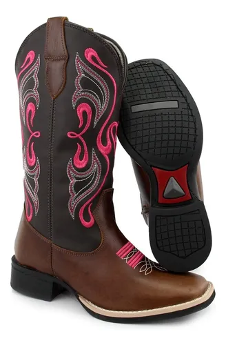 Bota texana mercado livre feminina discount