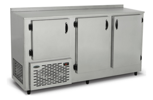Balcão Refrigerado De Encosto 3 Portas Bre-190 Conservex